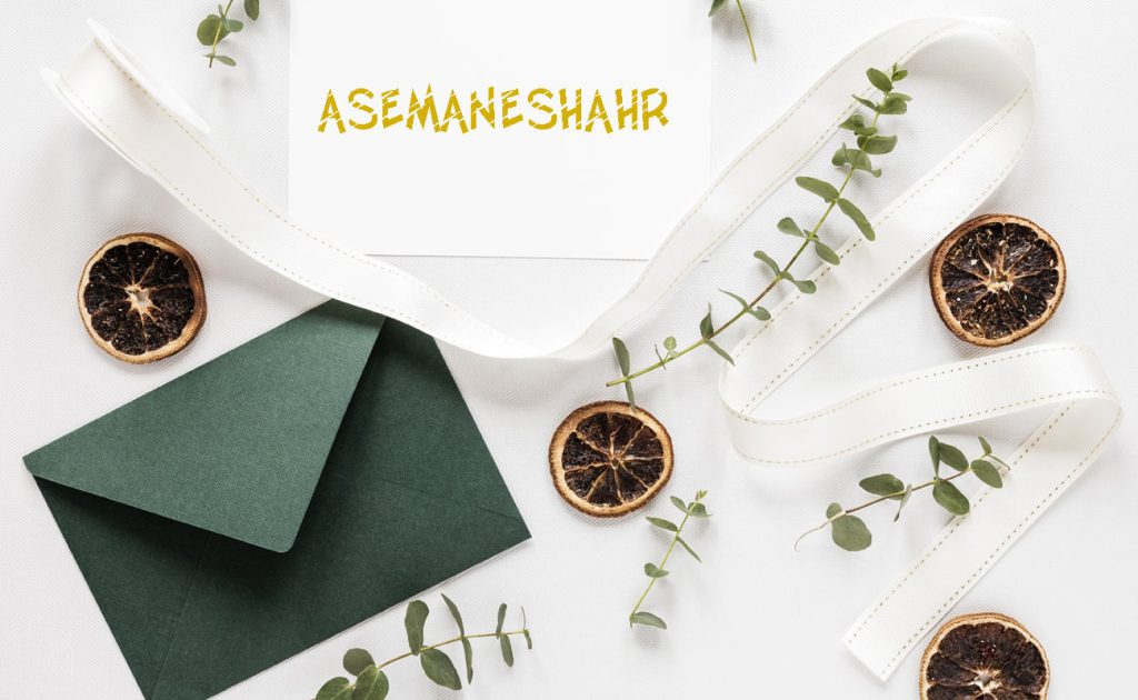 کیسه پول سبز لاکچری همراه روبان سفید و تزئینات گیاهی | مناسب هدیه‌ های شیک و رسمی.