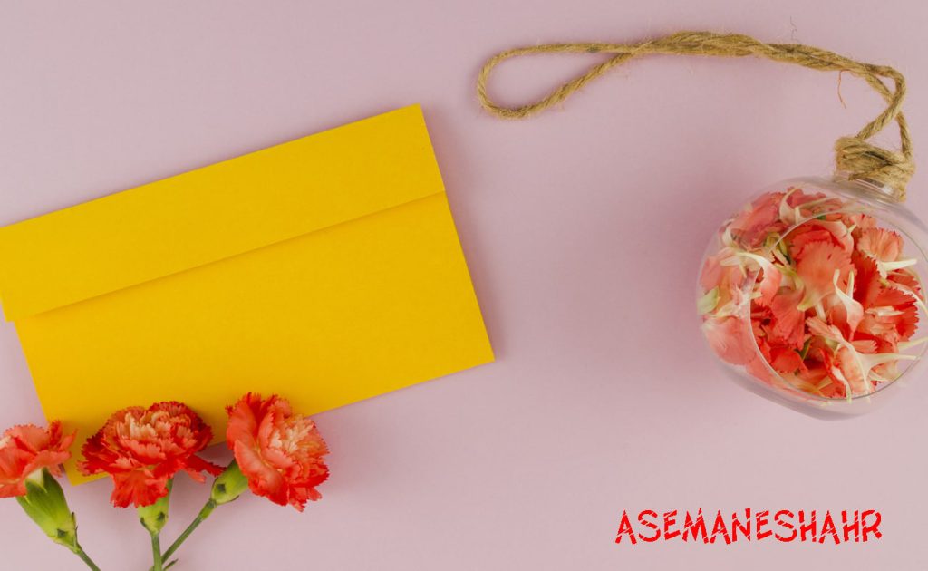 پاکت پول کاغذی با طراحی خاص و شیک