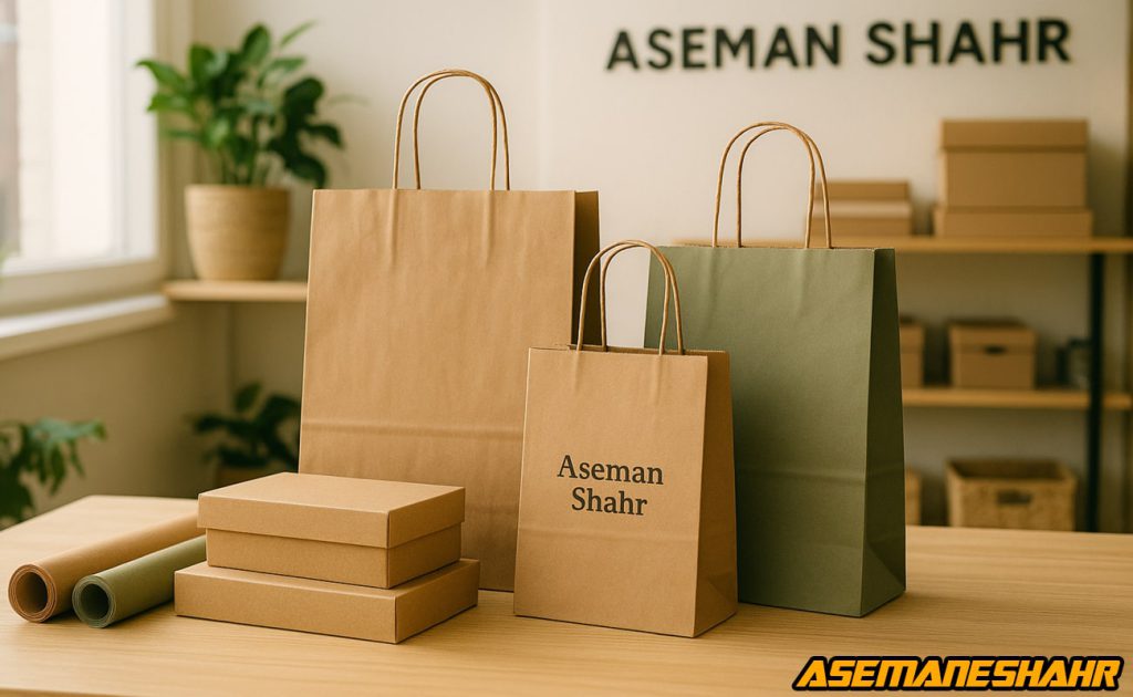 پاکت هدیه با طراحی حرفهای و طبیعی، بهترین انتخاب برای بسته بندی کسب و کارها، راهنمای خرید و ارتقای تجربه مشتری از آسمان شهر.