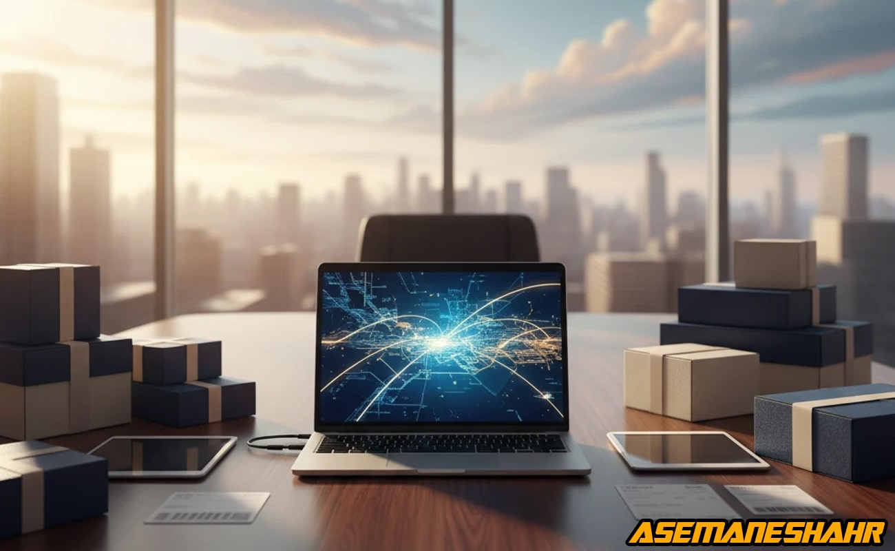 مدیریت دیجیتال صادرات و زنجیره تأمین با ردیابی هوشمند سفارش‌ ها.